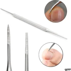 Merkloos Teennagel Vijl- Nagel Lifter - Ingegroeid - Vuil - Kalknagel - Verzorging - RVS - 1 Stuk