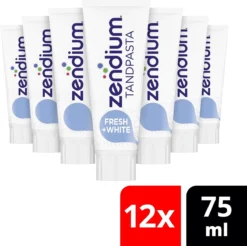 Alternative view of Zendium Fresh+Whitening Tandpasta- 12 X 75 Ml - Voordeelverpakking
