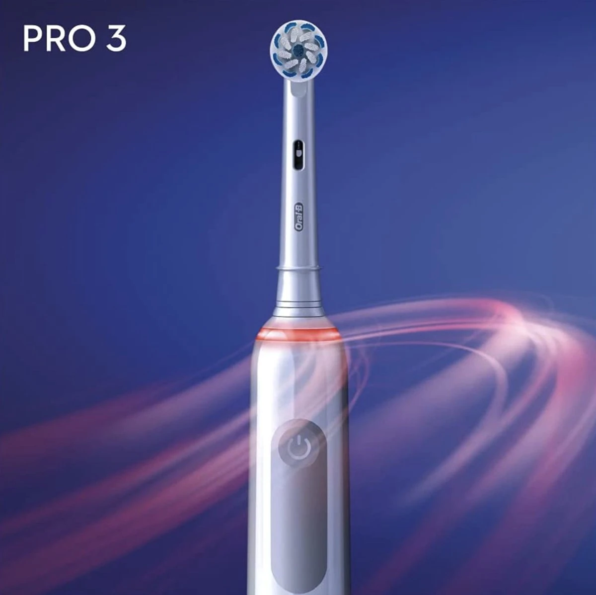 Oral B Oral-B Pro 3 - 3500 - Witte Elektrische Tandenborstel + Reisetui 5 Oral B Oral-B Pro 3 - 3500 - Witte Elektrische Tandenborstel + Reisetui - Afbeelding 5
