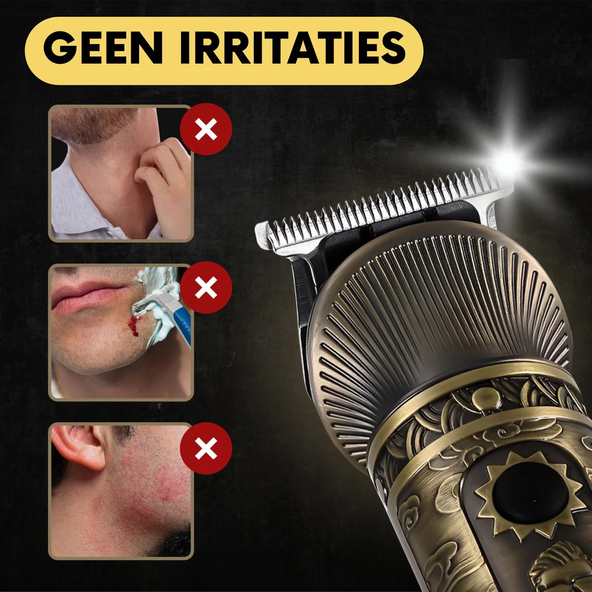 6-in-1 Baardtrimmer Mannen - Trimmer Voor Baard En Lichaam - Incl. 6 Opzetstukken - Bodygroomer Mannen - Bodytrimmer Heren - Tondeuse - 0.5-15MM - Neus En Oor 11 6-in-1 Baardtrimmer Mannen - Trimmer Voor Baard En Lichaam - Incl. 6 Opzetstukken - Bodygroomer Mannen - Bodytrimmer Heren - Tondeuse - 0.5-15MM - Neus En Oor - Afbeelding 11