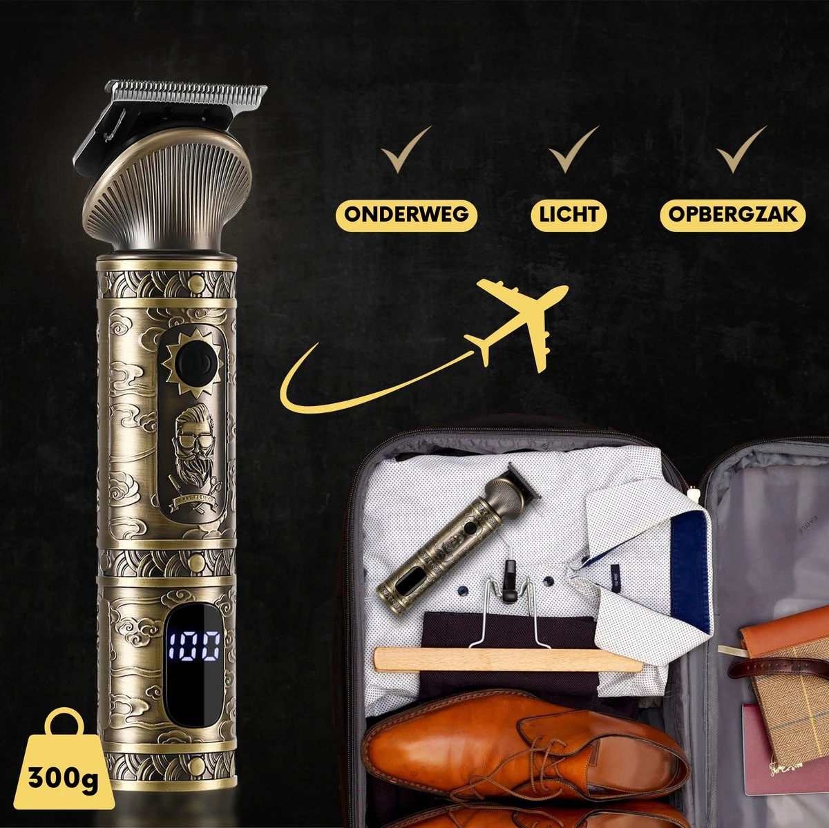 6-in-1 Baardtrimmer Mannen - Trimmer Voor Baard En Lichaam - Incl. 6 Opzetstukken - Bodygroomer Mannen - Bodytrimmer Heren - Tondeuse - 0.5-15MM - Neus En Oor 15 6-in-1 Baardtrimmer Mannen - Trimmer Voor Baard En Lichaam - Incl. 6 Opzetstukken - Bodygroomer Mannen - Bodytrimmer Heren - Tondeuse - 0.5-15MM - Neus En Oor - Afbeelding 15
