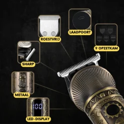 6-in-1 Baardtrimmer Mannen - Trimmer Voor Baard En Lichaam - Incl. 6 Opzetstukken - Bodygroomer Mannen - Bodytrimmer Heren - Tondeuse - 0.5-15MM - Neus En Oor 31 6-in-1 Baardtrimmer Mannen - Trimmer Voor Baard En Lichaam - Incl. 6 Opzetstukken - Bodygroomer Mannen - Bodytrimmer Heren - Tondeuse - 0.5-15MM - Neus En Oor -Oral B Shop 1200x1199 34