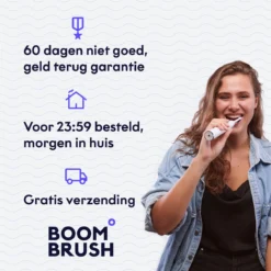 BOOMBRUSH Elektrische Tandenborstel - Zwart - 90 Dagen Batterij - Duurzaam -Oral B Shop 1200x1200 117