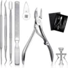 Merkloos Pedicure Set 7-Delig - Nagelverzorging - Starterset - Ingegroeide Teennagel - Nagelknipper