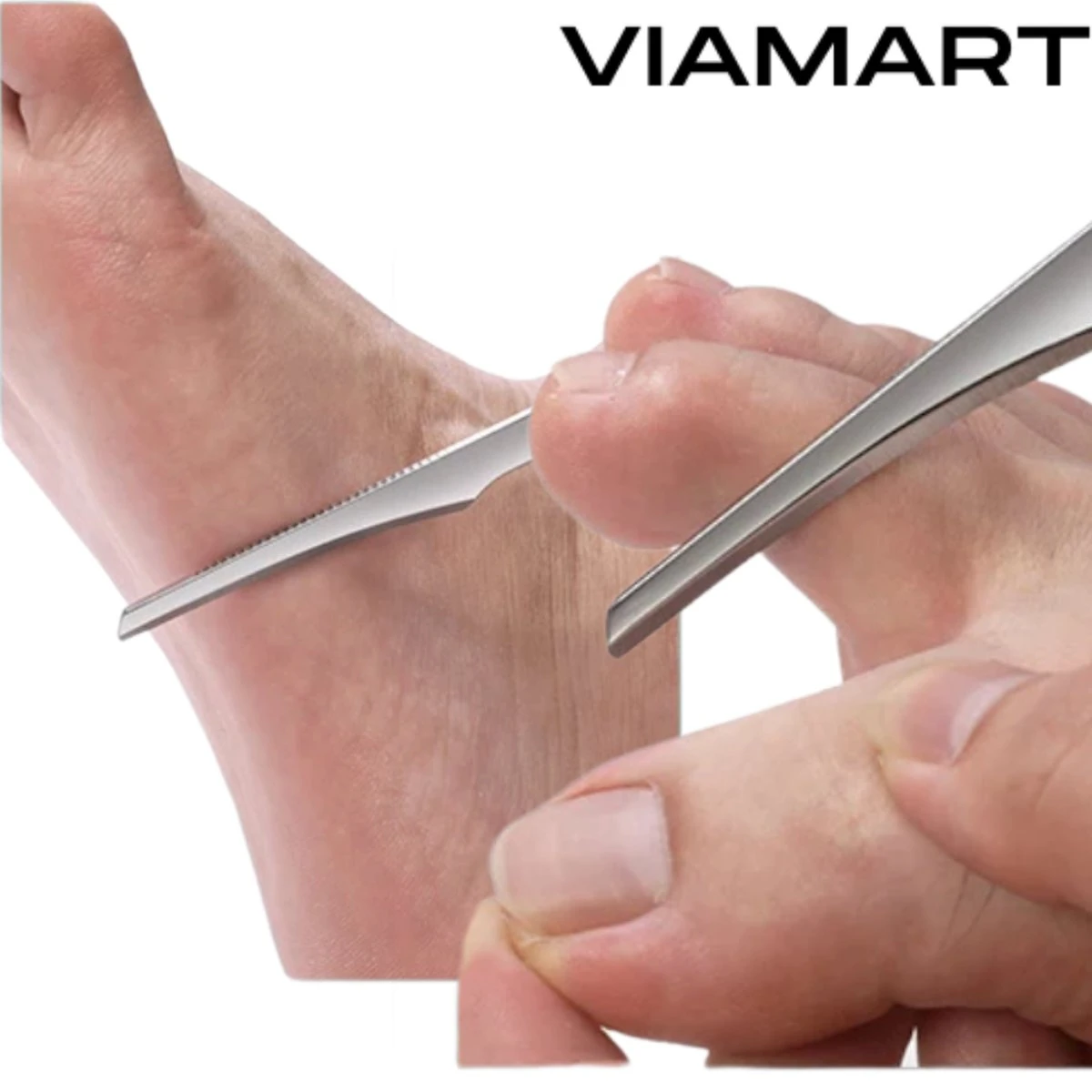 Viamart - Teen En Nagel Pedicure - Mes - Nagels Bijwerken - Voeten Schraper - (3 Stuks) 3 Viamart - Teen En Nagel Pedicure - Mes - Nagels Bijwerken - Voeten Schraper - (3 Stuks) - Afbeelding 3