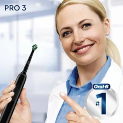 Oral B Oral-B Pro 3 3000 - Zwart - Elektrische Tandenborstel - Ontworpen Door Braun - Black Edition -Oral B Shop 1200x1200 125