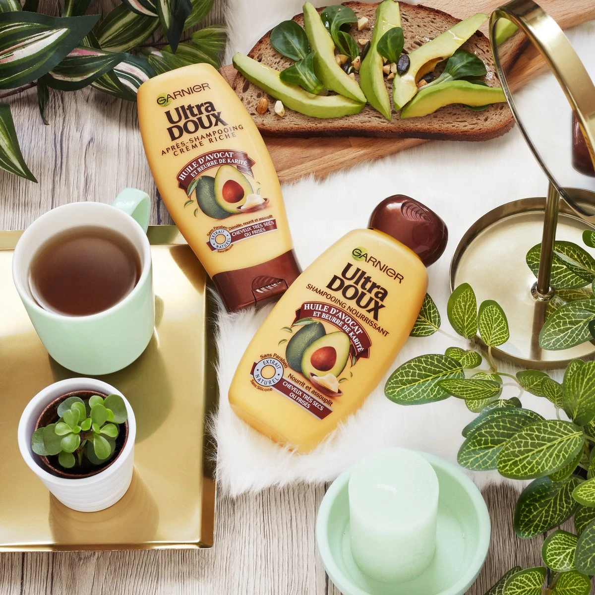 Garnier Loving Blends Shampoo Avocado-Karité - 6 X 600 Ml 4 Garnier Loving Blends Shampoo Avocado-Karité - 6 X 600 Ml - Afbeelding 4
