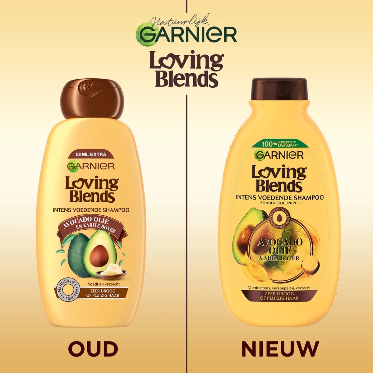 Garnier Loving Blends Shampoo Avocado-Karité - 6 X 600 Ml 5 Garnier Loving Blends Shampoo Avocado-Karité - 6 X 600 Ml - Afbeelding 5
