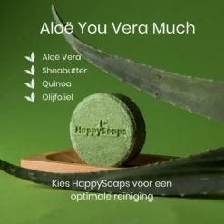 HappySoaps Shampoo Bar - Aloë You Vera Much - Beschadigd, Normaal En Vet Haar - 100% Plasticvrij, Natuurlijk En Vegan - 70gr 23 HappySoaps Shampoo Bar - Aloë You Vera Much - Beschadigd, Normaal En Vet Haar - 100% Plasticvrij, Natuurlijk En Vegan - 70gr -Oral B Shop 1200x1200 1388