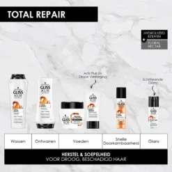 Gliss Kur Total Repair Anti-Klit Spray 6x 200 Ml - Grootverpakking 10 Gliss Kur Total Repair Anti-Klit Spray 6x 200 Ml - Grootverpakking -Oral B Shop 1200x1200 1401