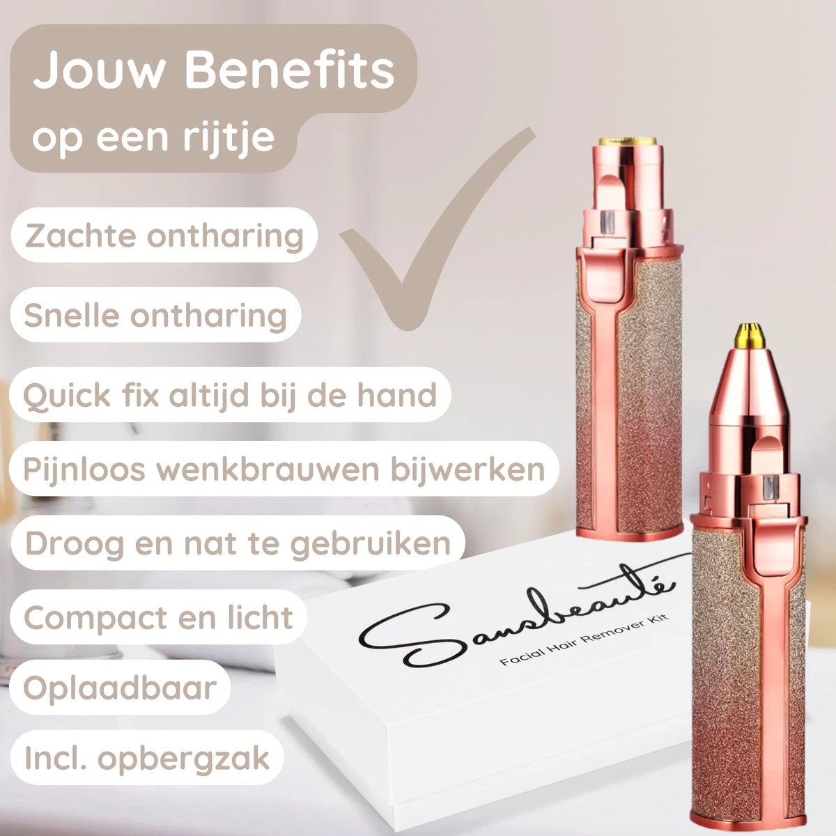 Wenkbrauw Trimmer - Gezichtsontharing Dames - Gezichtshaar Verwijderen Vrouw - Safety Razor - Ladyshave - Flawless Gezichts Ontharing - Wenkbrauw Scheermesje 2 Wenkbrauw Trimmer - Gezichtsontharing Dames - Gezichtshaar Verwijderen Vrouw - Safety Razor - Ladyshave - Flawless Gezichts Ontharing - Wenkbrauw Scheermesje - Afbeelding 2