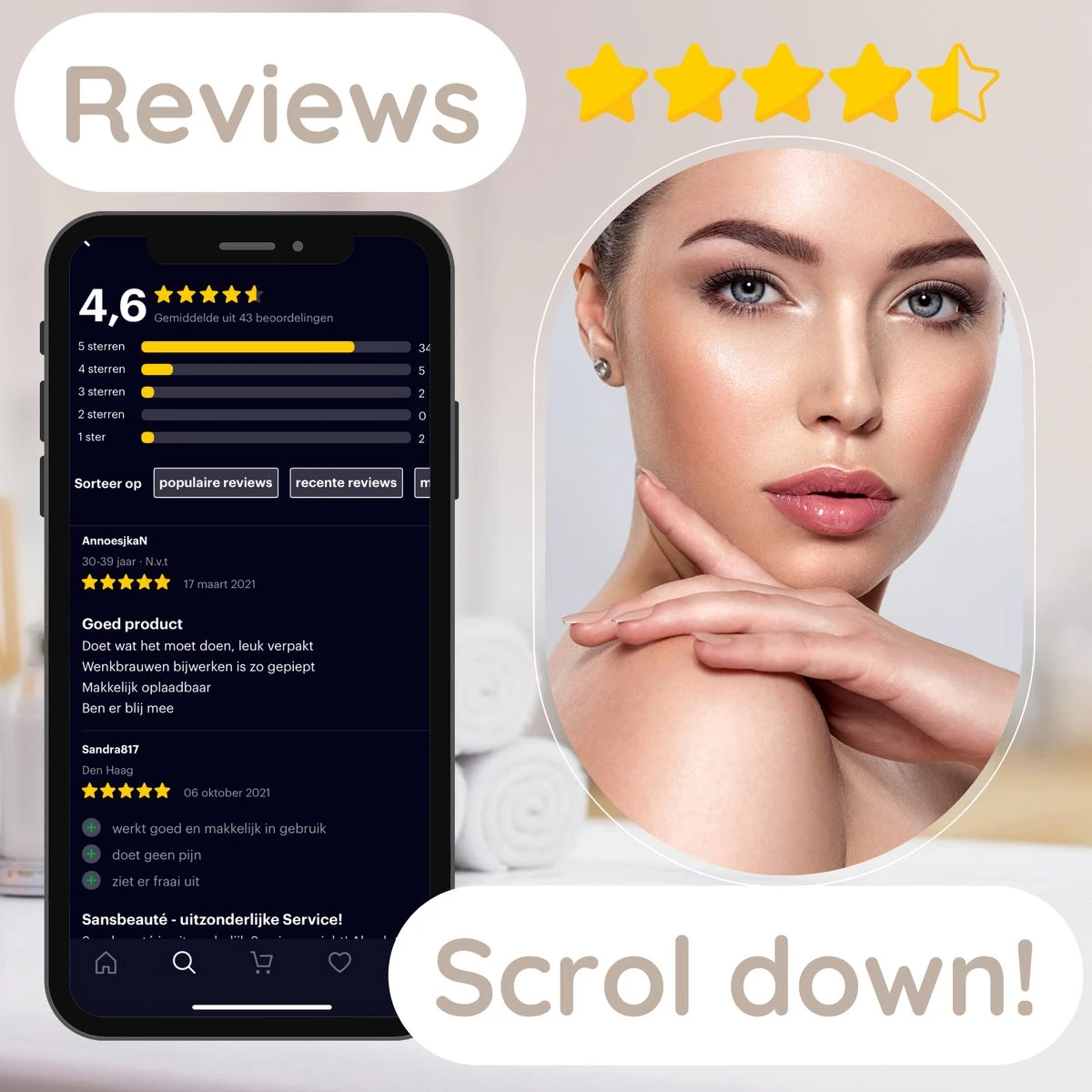 Wenkbrauw Trimmer - Gezichtsontharing Dames - Gezichtshaar Verwijderen Vrouw - Safety Razor - Ladyshave - Flawless Gezichts Ontharing - Wenkbrauw Scheermesje 4 Wenkbrauw Trimmer - Gezichtsontharing Dames - Gezichtshaar Verwijderen Vrouw - Safety Razor - Ladyshave - Flawless Gezichts Ontharing - Wenkbrauw Scheermesje - Afbeelding 4