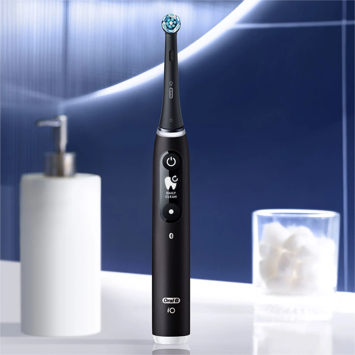 Oral B IO 6N - SMILE Black Lava Elektrische Tandenborstel Ontworpen Door Braun 17 Oral B IO 6N - SMILE Black Lava Elektrische Tandenborstel Ontworpen Door Braun - Afbeelding 17