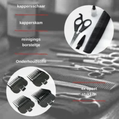 Tondeuse Set - Thuiskapper - Kappersschaar - Scheerapparaat - Trimmer – Haartrimmer - Hoofd Scheren – Haar Knippen - Precisietrimmer - Thuis Knippen – Tondeuse Mannen - Hair Clipper - Titanium 9 Tondeuse Set - Thuiskapper - Kappersschaar - Scheerapparaat - Trimmer – Haartrimmer - Hoofd Scheren – Haar Knippen - Precisietrimmer - Thuis Knippen – Tondeuse Mannen - Hair Clipper - Titanium -Oral B Shop 1200x1200 1545