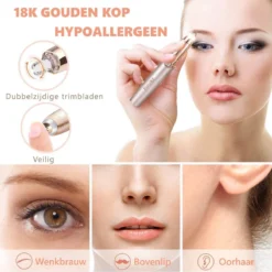 Phure Wenkbrauw Trimmer - Rose Gold 11 Phure Wenkbrauw Trimmer - Rose Gold -Oral B Shop 1200x1200 1552