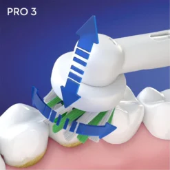Oral B Oral-B Pro 3 - 3000 - Elektrische Tandenborstel - Ontworpen Door Braun - Blauw -Oral B Shop 1200x1200 159