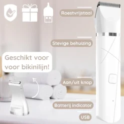 4-in-1 Bikinitrimmer Gezicht - Oksels - Benen - Bikinilijn - Wenkbrauw Trimmer - Neustrimmer - Intieme Zone - Ladyshaves Bikini - Haarverwijderaar Dames - Trimmer Vrouw Schaamhaar 34 4-in-1 Bikinitrimmer Gezicht - Oksels - Benen - Bikinilijn - Wenkbrauw Trimmer - Neustrimmer - Intieme Zone - Ladyshaves Bikini - Haarverwijderaar Dames - Trimmer Vrouw Schaamhaar -Oral B Shop 1200x1200 1626