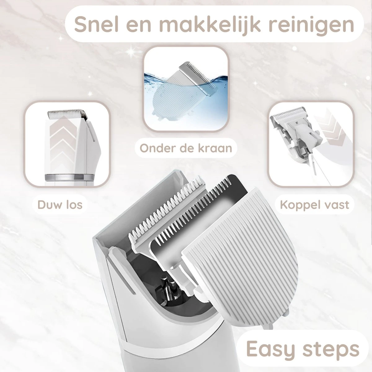 4-in-1 Bikinitrimmer Gezicht - Oksels - Benen - Bikinilijn - Wenkbrauw Trimmer - Neustrimmer - Intieme Zone - Ladyshaves Bikini - Haarverwijderaar Dames - Trimmer Vrouw Schaamhaar 16 4-in-1 Bikinitrimmer Gezicht - Oksels - Benen - Bikinilijn - Wenkbrauw Trimmer - Neustrimmer - Intieme Zone - Ladyshaves Bikini - Haarverwijderaar Dames - Trimmer Vrouw Schaamhaar - Afbeelding 16