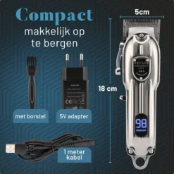 Revahs Professionele Tondeuse Voor Mannen - Cheveux Haar - Hoofdhaar - Baardtrimmer - Hair Clipper - Haartondeuse - Tondeuse Draadloos Mannen - Tondeuses 17 Revahs Professionele Tondeuse Voor Mannen - Cheveux Haar - Hoofdhaar - Baardtrimmer - Hair Clipper - Haartondeuse - Tondeuse Draadloos Mannen - Tondeuses -Oral B Shop 1200x1200 1646