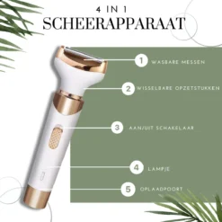 4 In 1 Multifuntioneel Beautyapparaat – Elektrische Wenkbrauw Trimmer – Haarverwijderaar Vrouw - Ladyshave – Gezicht, Oksels, Benen, Bikinilijn – Ontharingsapparaat – Neustrimmer – USB Oplaadbaar – Scheerapparaat 14 4 In 1 Multifuntioneel Beautyapparaat – Elektrische Wenkbrauw Trimmer – Haarverwijderaar Vrouw - Ladyshave – Gezicht, Oksels, Benen, Bikinilijn – Ontharingsapparaat – Neustrimmer – USB Oplaadbaar – Scheerapparaat -Oral B Shop 1200x1200 1674