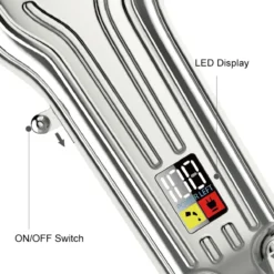 Alternative view of Scheerapparaat Mannen – Tondeuse Mannen - Inclusief Displayscherm En 3 Uur Lange Batterij – Trimmer – USB Kabel En 6 Kammen – Grijs