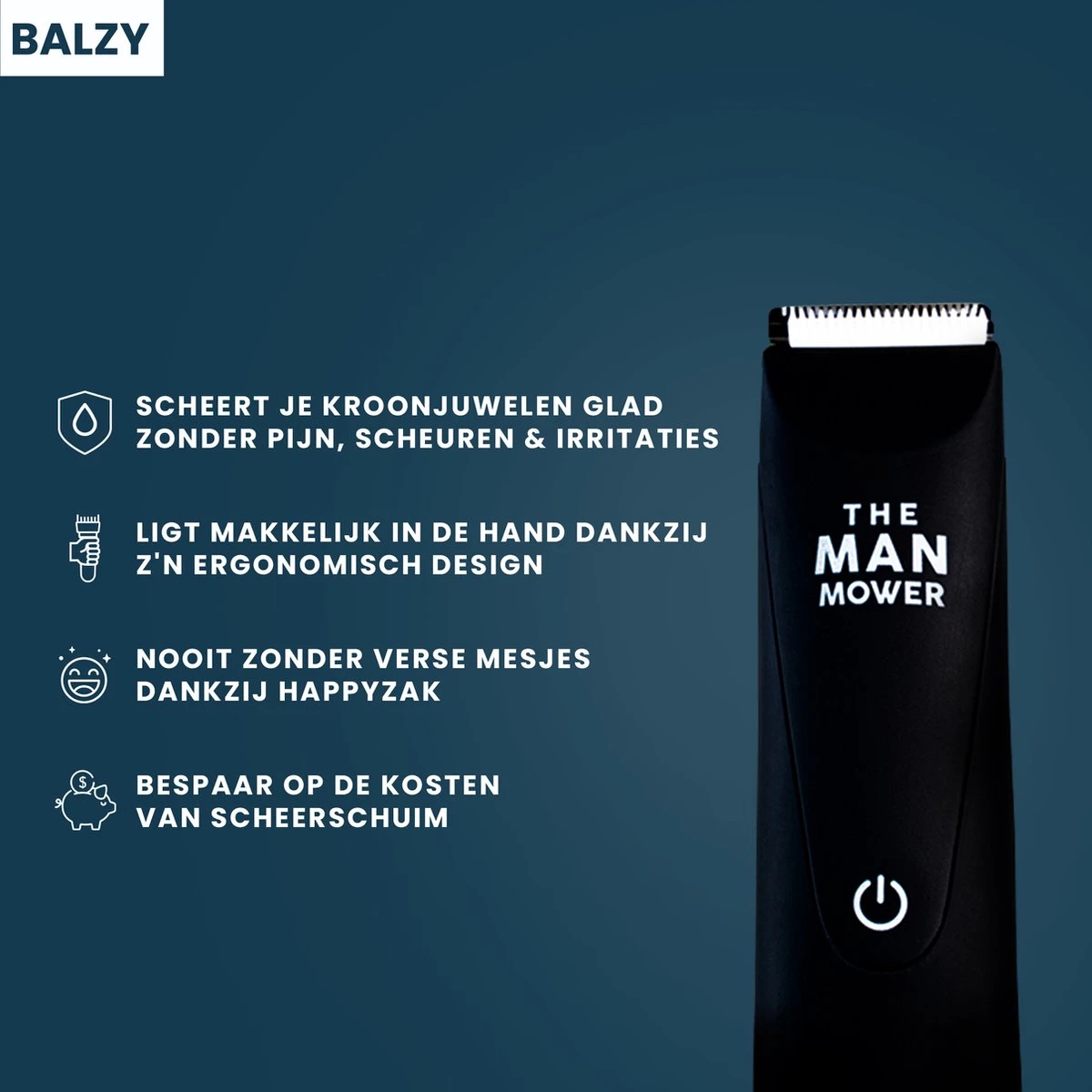 BALZY Grooming Package 3.0 | Body Grooming Set Voor Mannen | Ruim 40% Voordeel | Incl. BushBuster & SnoutScraper 2 BALZY Grooming Package 3.0 | Body Grooming Set Voor Mannen | Ruim 40% Voordeel | Incl. BushBuster & SnoutScraper - Afbeelding 2
