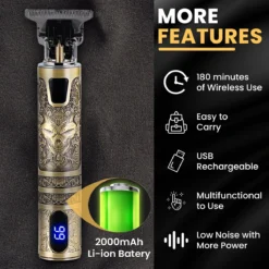 Momo - Scheerapparaat Mannen - Trimmer - Tondeuse - Goud -Oral B Shop 1200x1200 1825