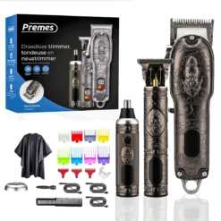 Professionele Draadloze Tondeuse 22 Delig- Trimmer - Haar - Baard - Tondeuse Mannen Hoofdhaar - Haartrimmer - Hair - Trimmer Baard - Trimmer Set - Tondeuses- Cadeau- Cadeau Vader