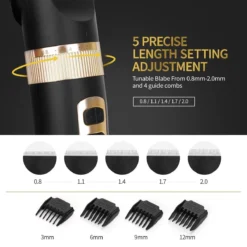 Aigostar Sharper 32ICC - Tondeuse Mannen - Draadloze Haartrimmer - Trimmer - Zwart -Oral B Shop 1200x1200 1884