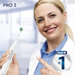 Oral B Oral-B Pro 3 3000 - Wit - Elektrische Tandenborstel - Ontworpen Door Braun - 1 Handvat En 1 Opzetborstel 20 Oral B Oral-B Pro 3 3000 - Wit - Elektrische Tandenborstel - Ontworpen Door Braun - 1 Handvat En 1 Opzetborstel -Oral B Shop 1200x1200 285