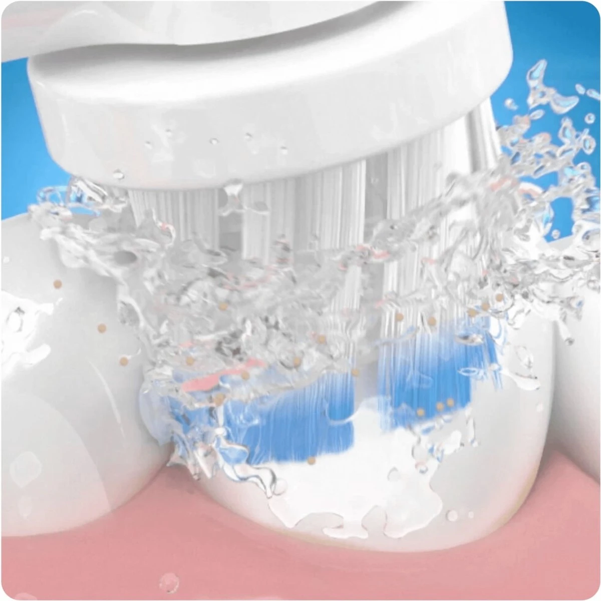 Oral B Oral-B PRO Pro 600 - Sensi-Clean - Elektrische Tandenborstel - Wit 3 Oral B Oral-B PRO Pro 600 - Sensi-Clean - Elektrische Tandenborstel - Wit - Afbeelding 3