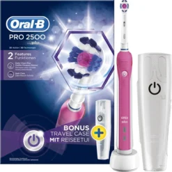 Oral B Oral-B PRO 2500 3D - Elektrische Tandenborstel - Roze 29 Oral B Oral-B PRO 2500 3D - Elektrische Tandenborstel - Roze -Oral B Shop 1200x1200 361