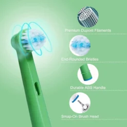 EB-10A Opzetborstels Voor Kids - 12 Stuks Vardaan Opzetborstel Voor Elektrische Tandenborstels - Oral-B - Voor Kleine Tandjes - Zachte Borstelharen - Oral-B - Voor Elektrische Tandenborstel - Mondhygiëne - Junior - 12x -Oral B Shop 1200x1200 546