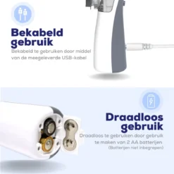 Aerosoltoestel Met 3 Mondstukken - Nebulizer Inhalator - Aerosoltoestel Kinderen, Volwassenen En Baby's - Vernevelaar Inhalator - Gezichtsstomer - Helpt Tegen Luchtwegaandoeningen -Oral B Shop 1200x1200 785
