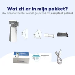 Aerosoltoestel Met 3 Mondstukken - Nebulizer Inhalator - Aerosoltoestel Kinderen, Volwassenen En Baby's - Vernevelaar Inhalator - Gezichtsstomer - Helpt Tegen Luchtwegaandoeningen -Oral B Shop 1200x1200 787