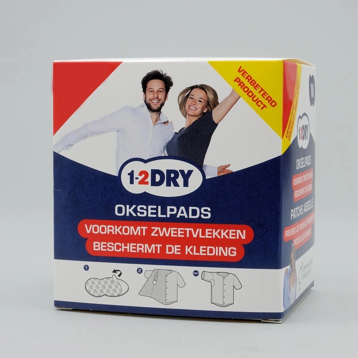 20 Anti Transpirant Okselpads – Wit – Medium 1 20 Anti Transpirant Okselpads – Wit – Medium