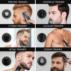 Professionele Trimmer 11 In 1 - Baardtrimmer Mannen - Waterdicht - Haartrimmer - Trimmer Mannen - Complete Set 13 Professionele Trimmer 11 In 1 - Baardtrimmer Mannen - Waterdicht - Haartrimmer - Trimmer Mannen - Complete Set -Oral B Shop 1200x1200 816