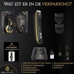 Wellshave Baardtrimmer Mannen - Trimmer Voor Baard En Lichaam - Bodytrimmer Heren -Oral B Shop 1200x1200 839