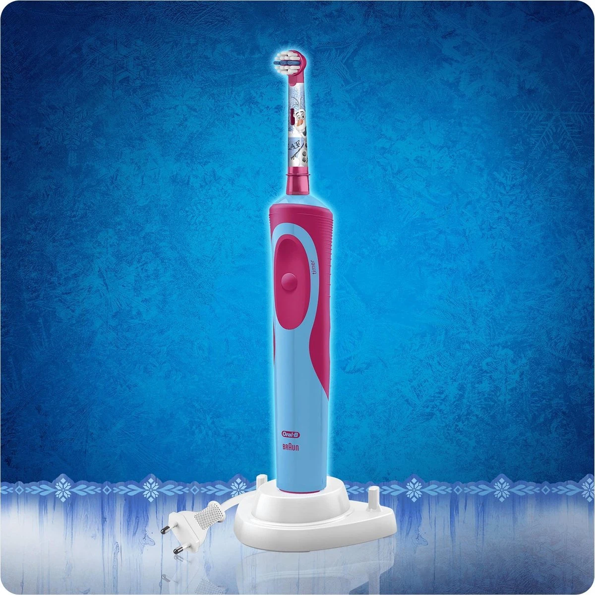 Oral B Oral-B Vitality Frozen - Elektrische Tandenborstel Voor Kinderen - 1 Handvat En 2 Opzetborstels 13 Oral B Oral-B Vitality Frozen - Elektrische Tandenborstel Voor Kinderen - 1 Handvat En 2 Opzetborstels - Afbeelding 13