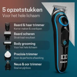 5 In 1 Baardtrimmer Voor Mannen - Trimmer Voor Baard En Lichaam - Neus En Oor -Bodygroomer - 0.5-10MM 13 5 In 1 Baardtrimmer Voor Mannen - Trimmer Voor Baard En Lichaam - Neus En Oor -Bodygroomer - 0.5-10MM -Oral B Shop 1200x1200 953