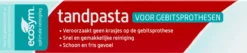 Ecosym Tandpasta - Kunstgebitreiniging - 75 Ml -Oral B Shop 1200x258