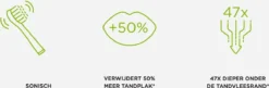 Alternative view of GUM® 1x GUM Activital Sonic Elektrische Tandenborstel - Wit + 1x GUM Opzetborstels Wit