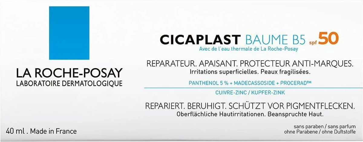La Roche-Posay Cicaplast Baume B5 SPF50 - 2 X 40ML - Kalmeert En Beschermt 6 La Roche-Posay Cicaplast Baume B5 SPF50 - 2 X 40ML - Kalmeert En Beschermt - Afbeelding 6