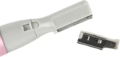Alternative view of Merkloos Originele® Roze Wenkbrauw Trimmer | Precisietrimmer |Gezichtshaar Verwijderen | Gezicht Ontharing | Trimmer | Wenkbrauw Scheermesje | Dames | Heren