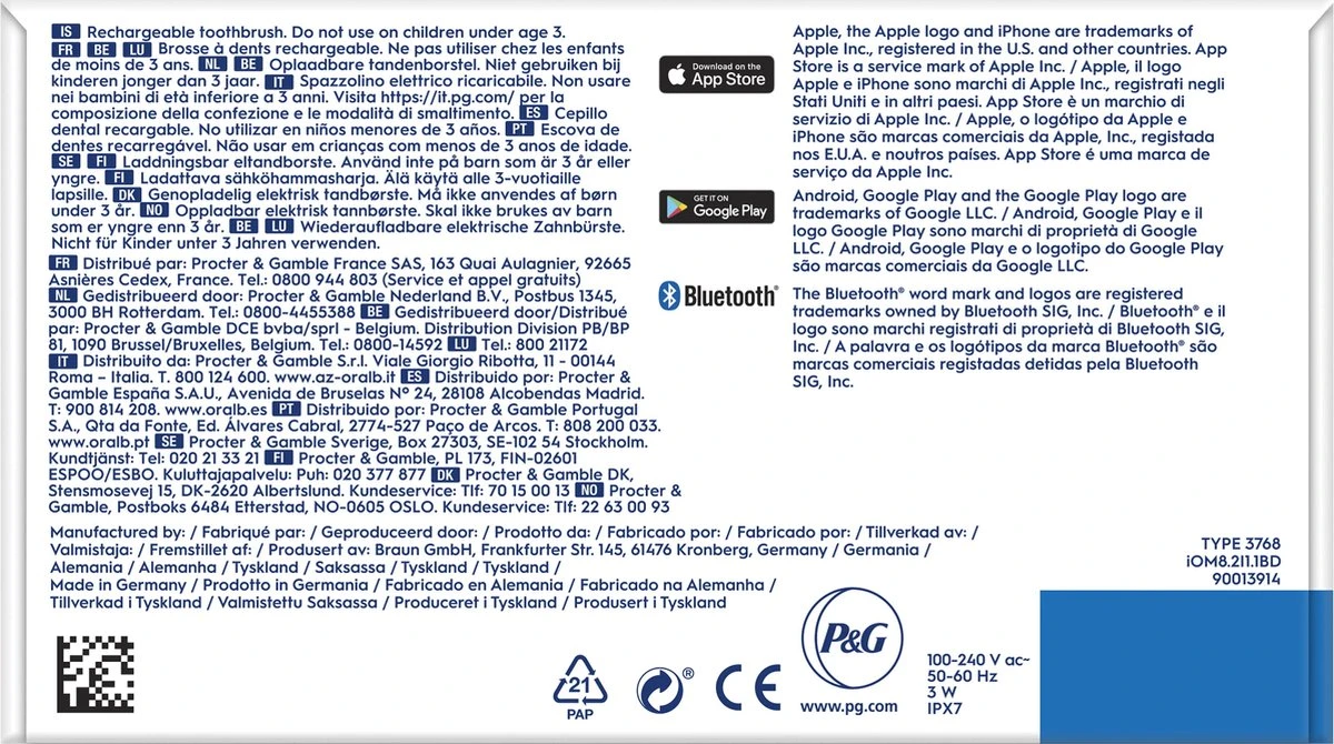 Oral B Oral-B IO 8N - Elektrische Tandenborstel - Violet 20 Oral B Oral-B IO 8N - Elektrische Tandenborstel - Violet - Afbeelding 20
