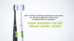 GUM® 1x GUM Activital Sonic Elektrische Tandenborstel - Wit + 1x GUM Opzetborstels Wit 5 GUM® 1x GUM Activital Sonic Elektrische Tandenborstel - Wit + 1x GUM Opzetborstels Wit -Oral B Shop 1200x672 2