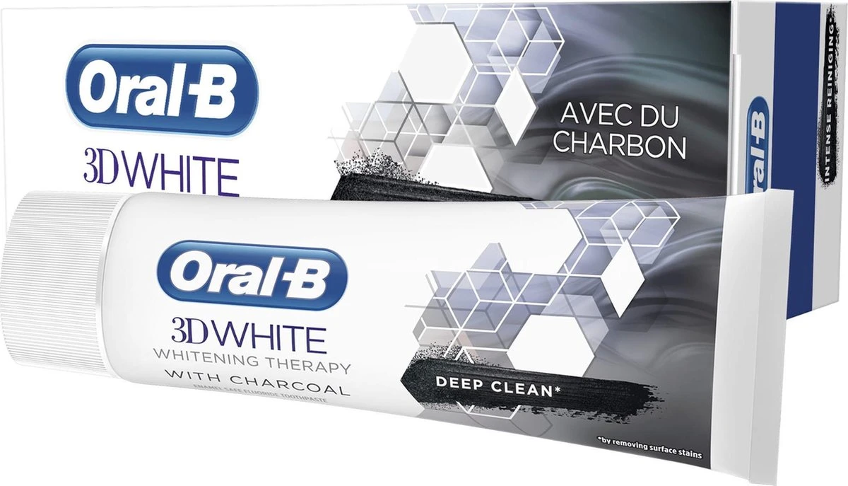 Oral B Oral-B 3D White Whitening Therapy Grondige Reiniging Tandpasta - Voordeelverpakking 12x75ml 8 Oral B Oral-B 3D White Whitening Therapy Grondige Reiniging Tandpasta - Voordeelverpakking 12x75ml - Afbeelding 8