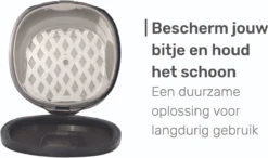 Alternative view of Gebitsbakje - Beugelbakje - Incl. Lekbakje - Roze - Voor - Beugel - Kunstgebit - Prothese - Beugelbakje - Beugeldoosje - Bakje