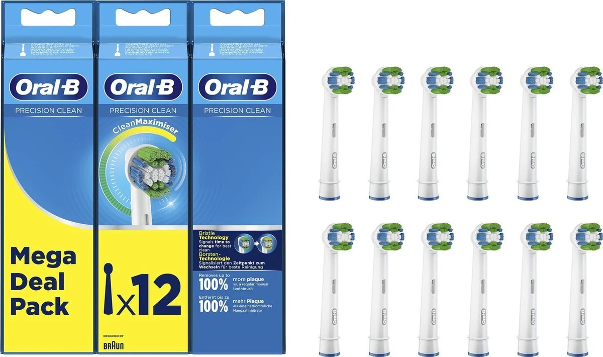 Oral B Precision Clean 12 Stuk. 2x6 5 Oral B Precision Clean 12 Stuk. 2x6 - Afbeelding 5