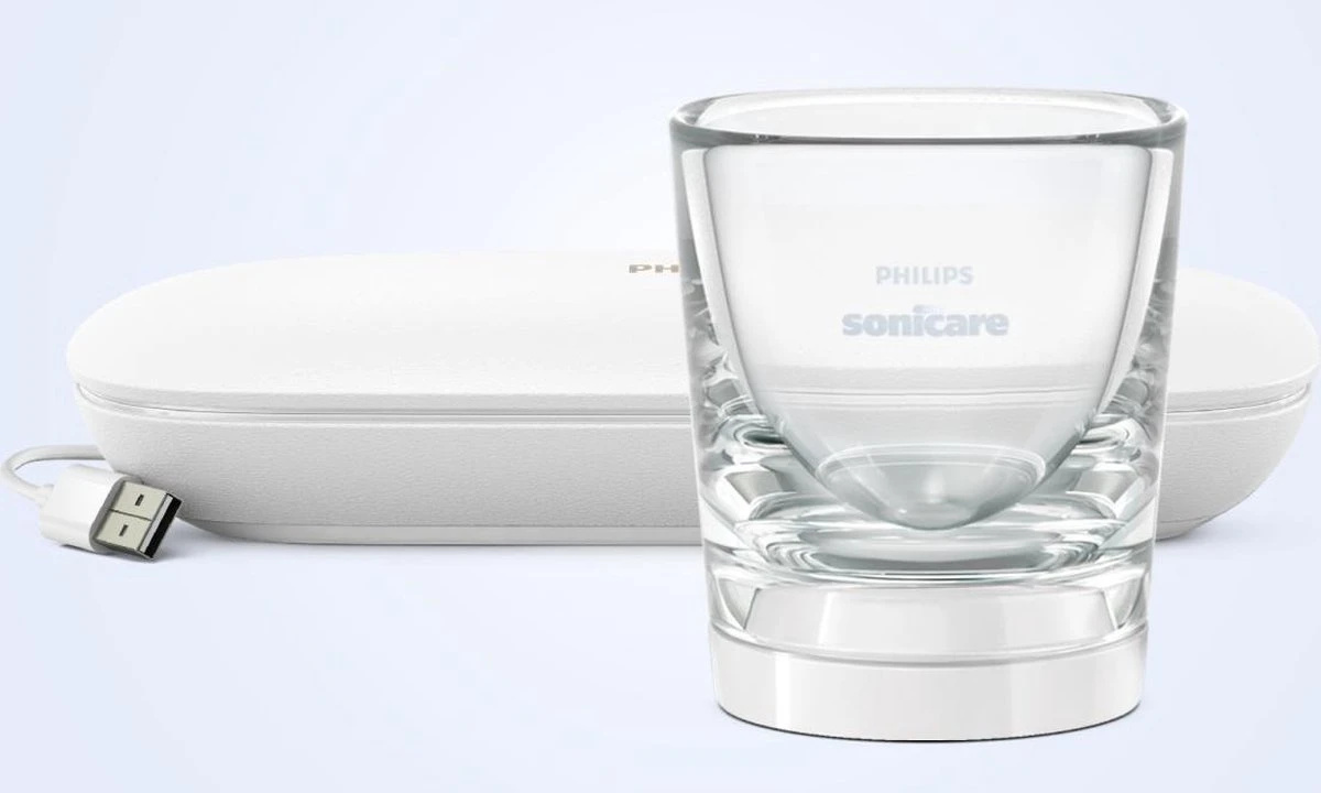 Philips Sonicare DiamondClean 9000 HX9911/94 - Luxe Elektrische Tandenborstel - Wit En Rosé Goud 12 Philips Sonicare DiamondClean 9000 HX9911/94 - Luxe Elektrische Tandenborstel - Wit En Rosé Goud - Afbeelding 12
